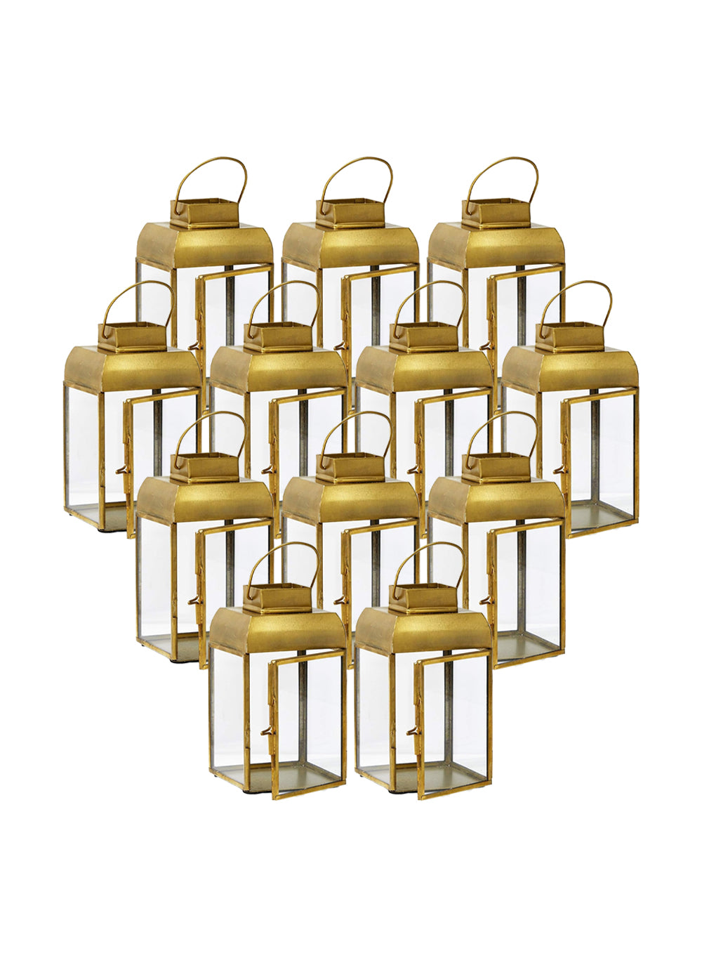 Atrani Square Lantern, in 2 Sizes & Colors