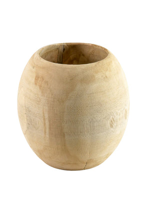 Natural Teak Essence Vase - in 2 Sizes