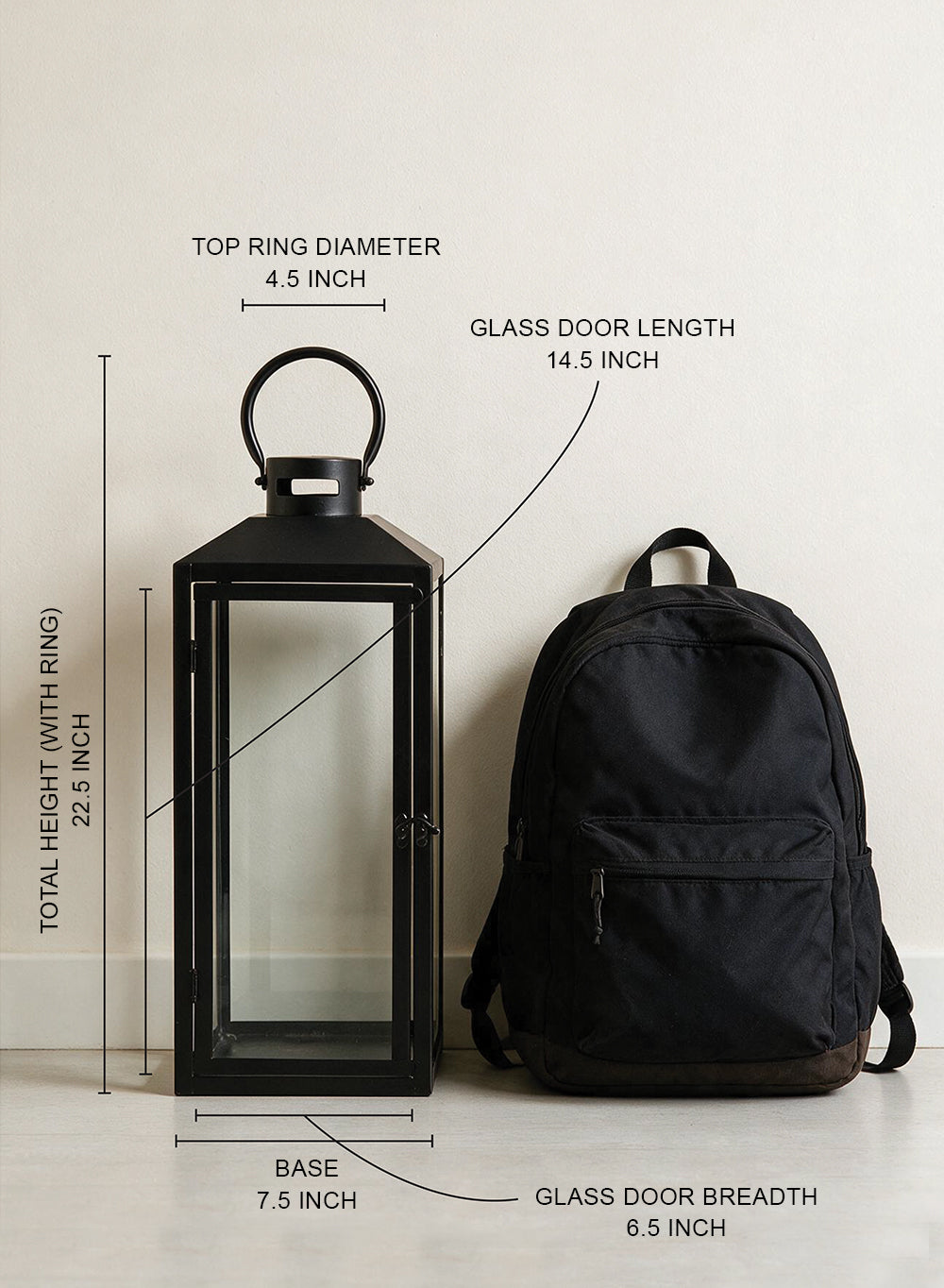 Fairmont Black Metal Lantern Collection