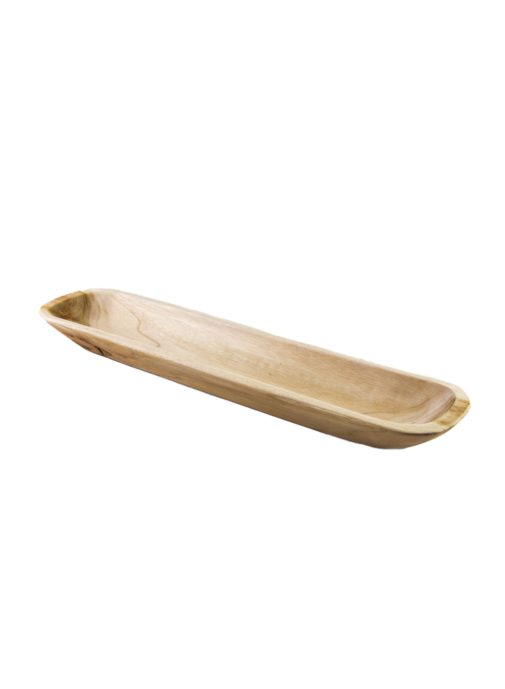 Rectangular Natural Wood Tray, in 2 Sizes