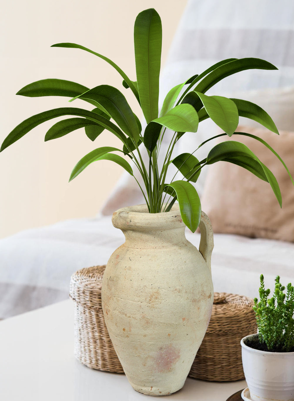 Antique Terracotta Clay Jug Vase