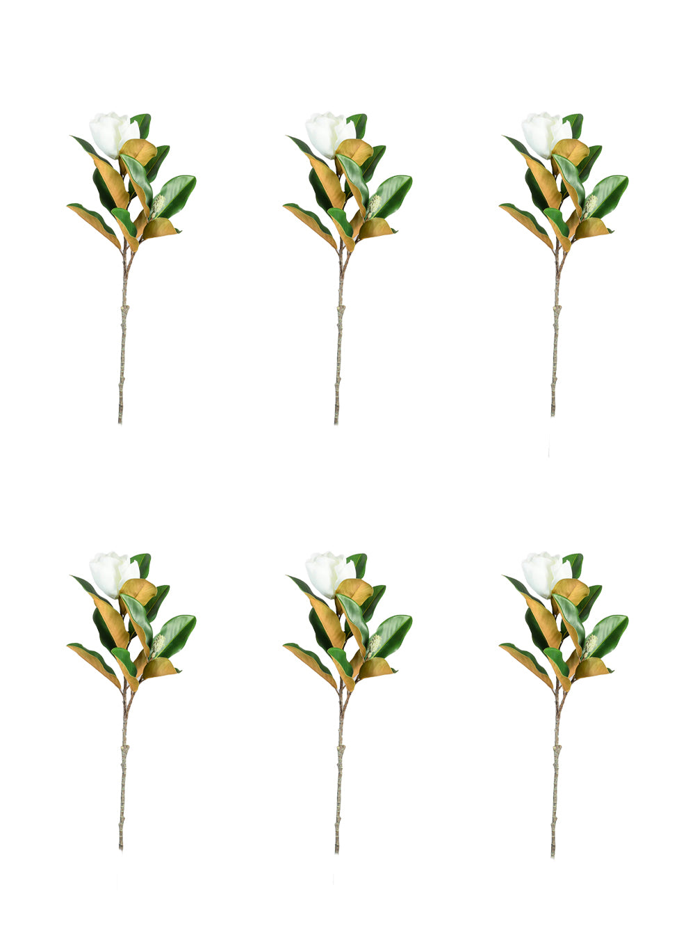 Real Touch Magnolia Stem, Pack of 6