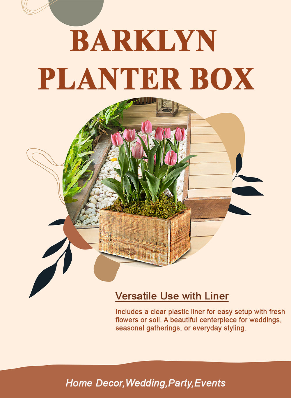 Everlyn Planter Box, Available in 4 Sizes
