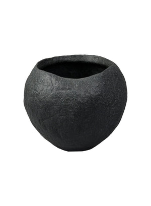 Black/ Beige TerraRock Artisan Planter