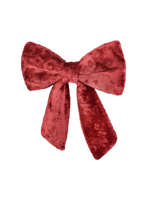 15" Christmas Giant Velvet Bow Decoration