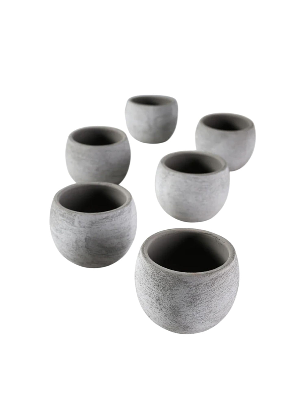 Aeris Grey Mini Planter Collection