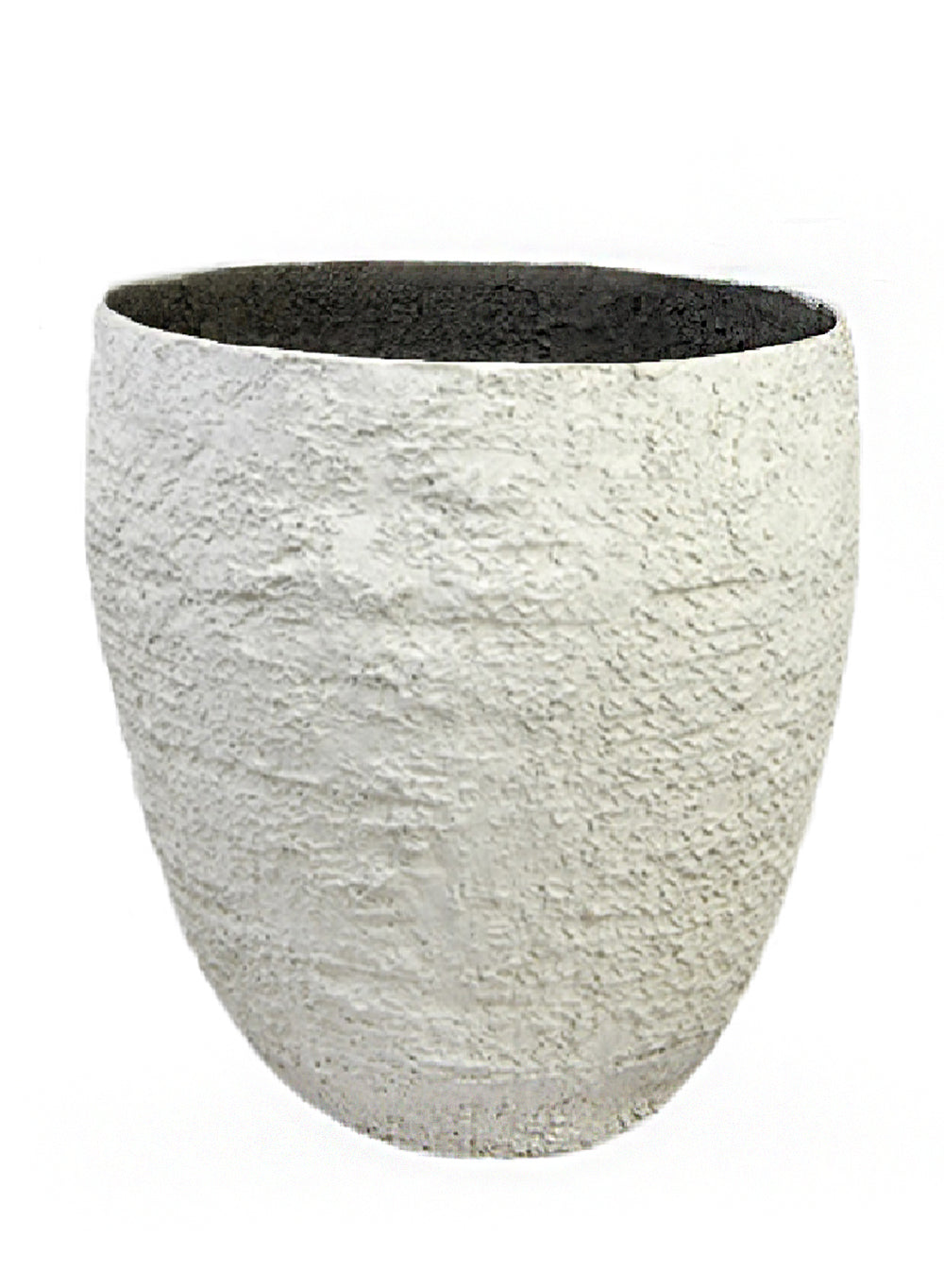 Rustic White Stone Planter, Available in 3 Sizes