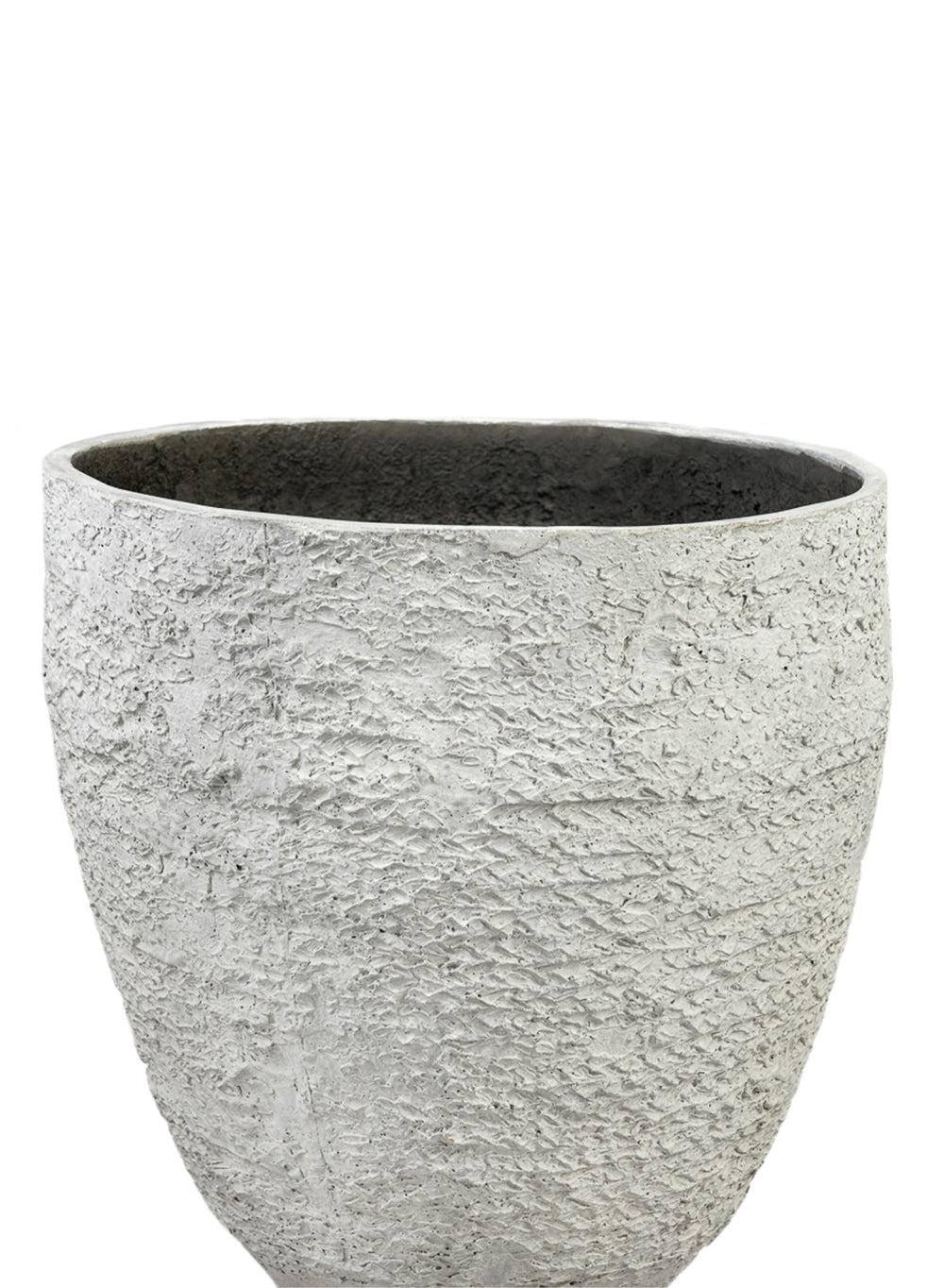 Rustic White Stone Planter, Available in 3 Sizes