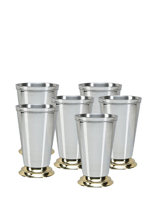Silver-Gold Julep Cup Vase, in 2 Sizes