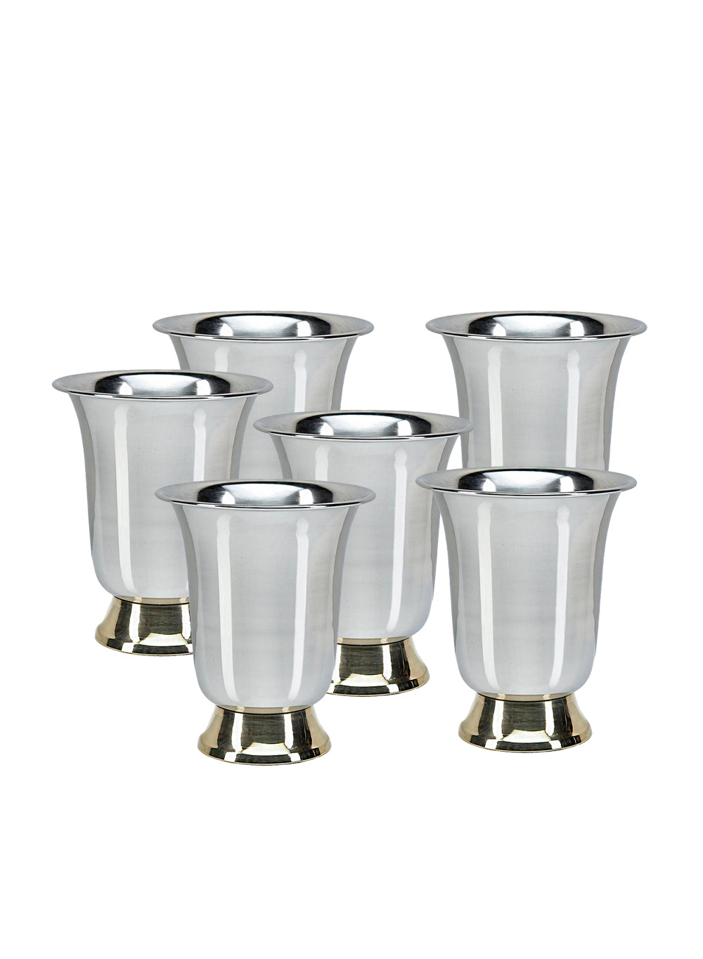 Silver-Gold Julep Cup Vase, in 2 Sizes