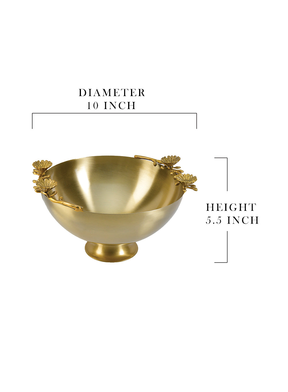 Suvarna Daisy Serving Bowl, in 3 Sizes