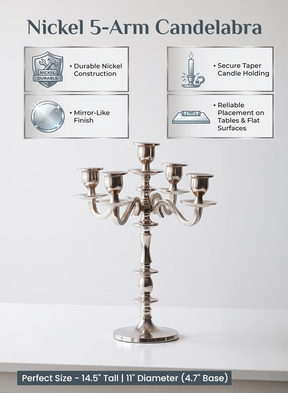 Kingswell Vintage Candelabra Collection