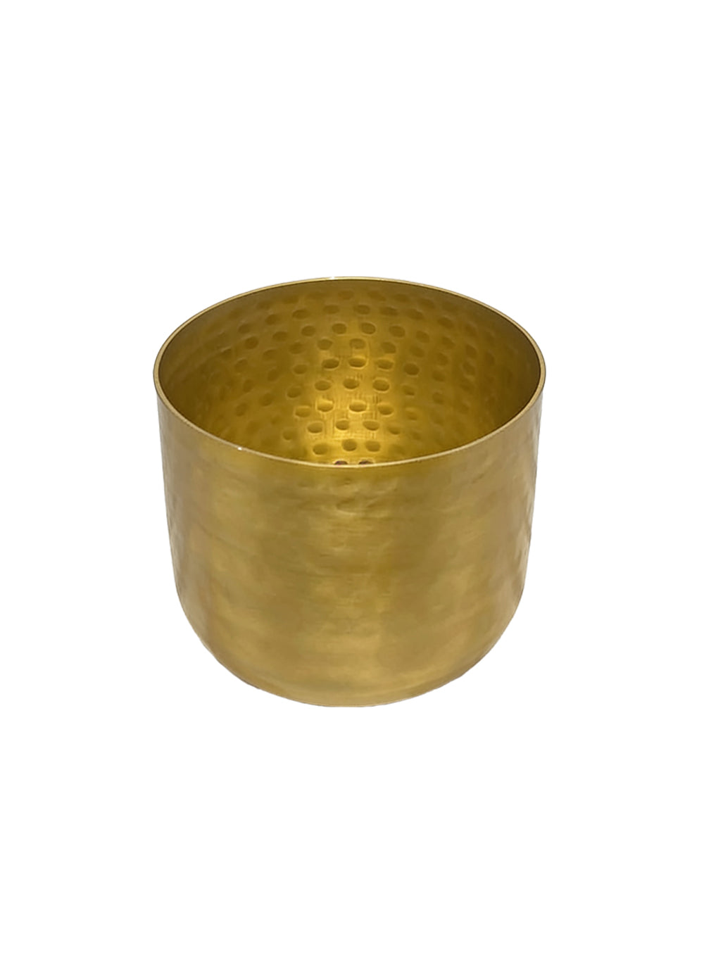 Antique Gold Hammered Pots Collection