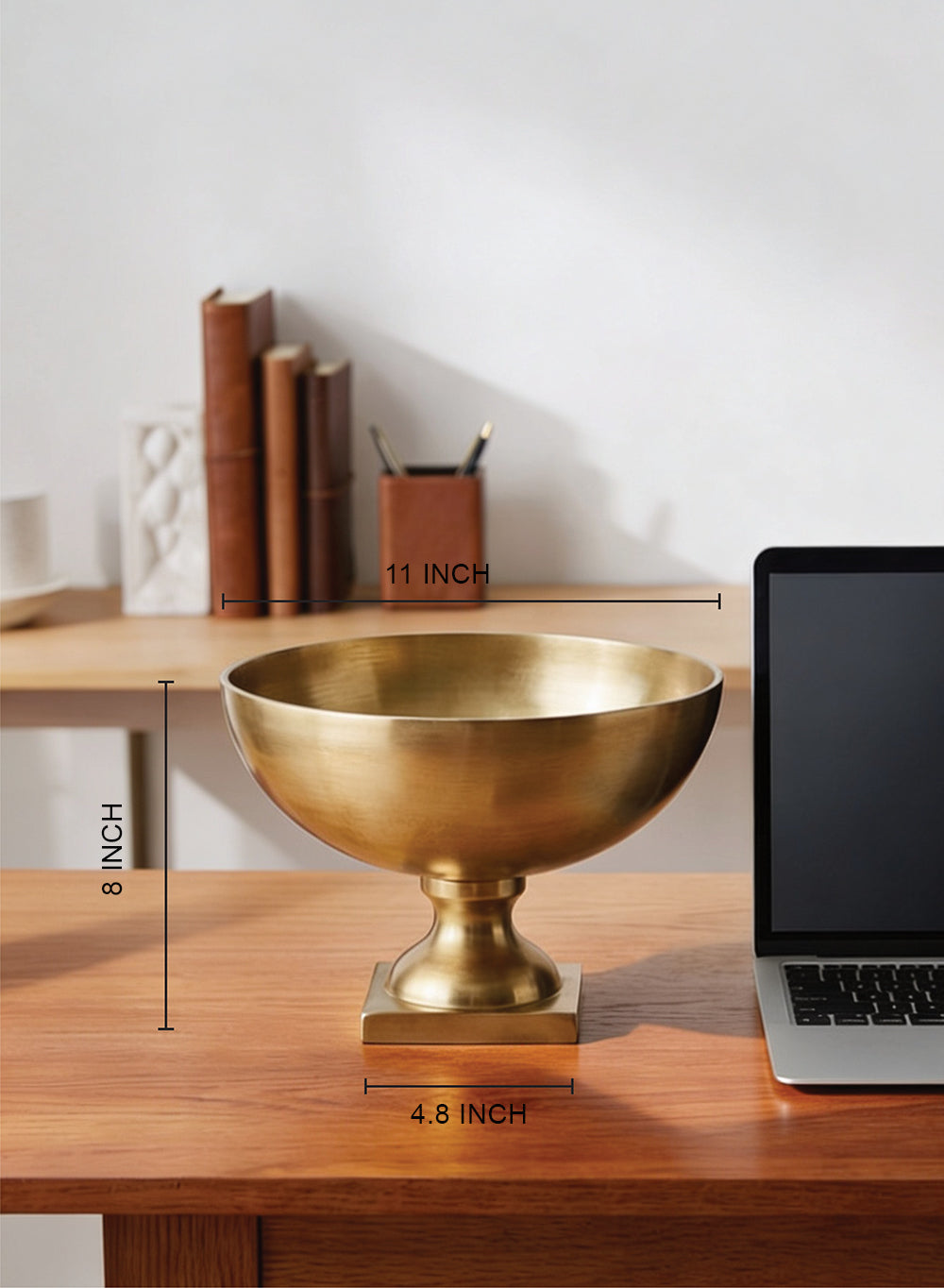 Antique Brass Pedestal Bowl Collection