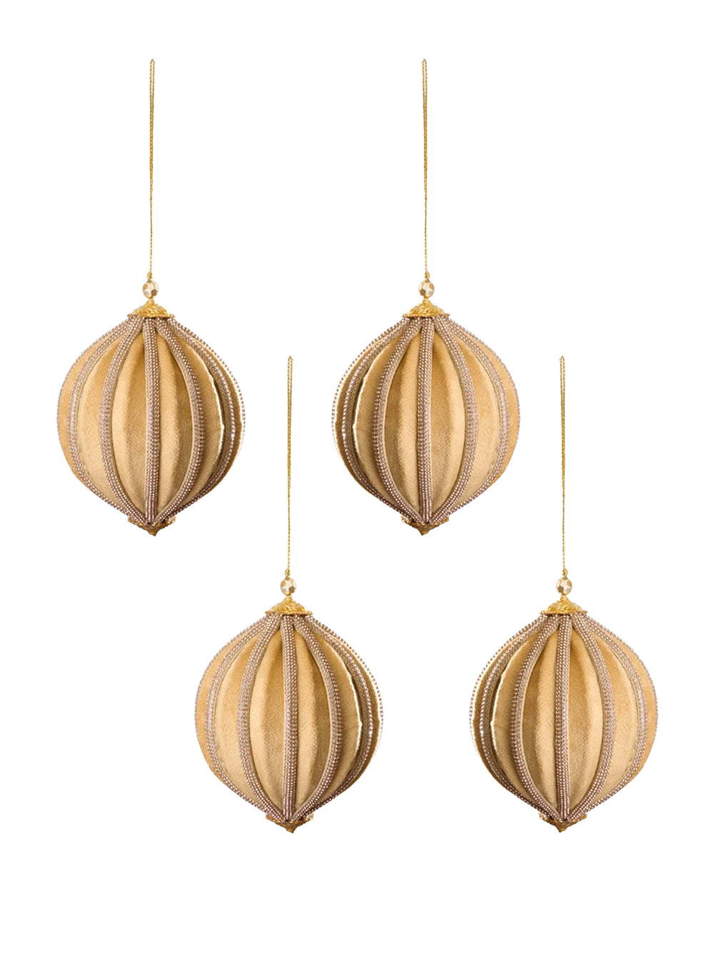 Noelle Velvet Christmas Ornaments Collection