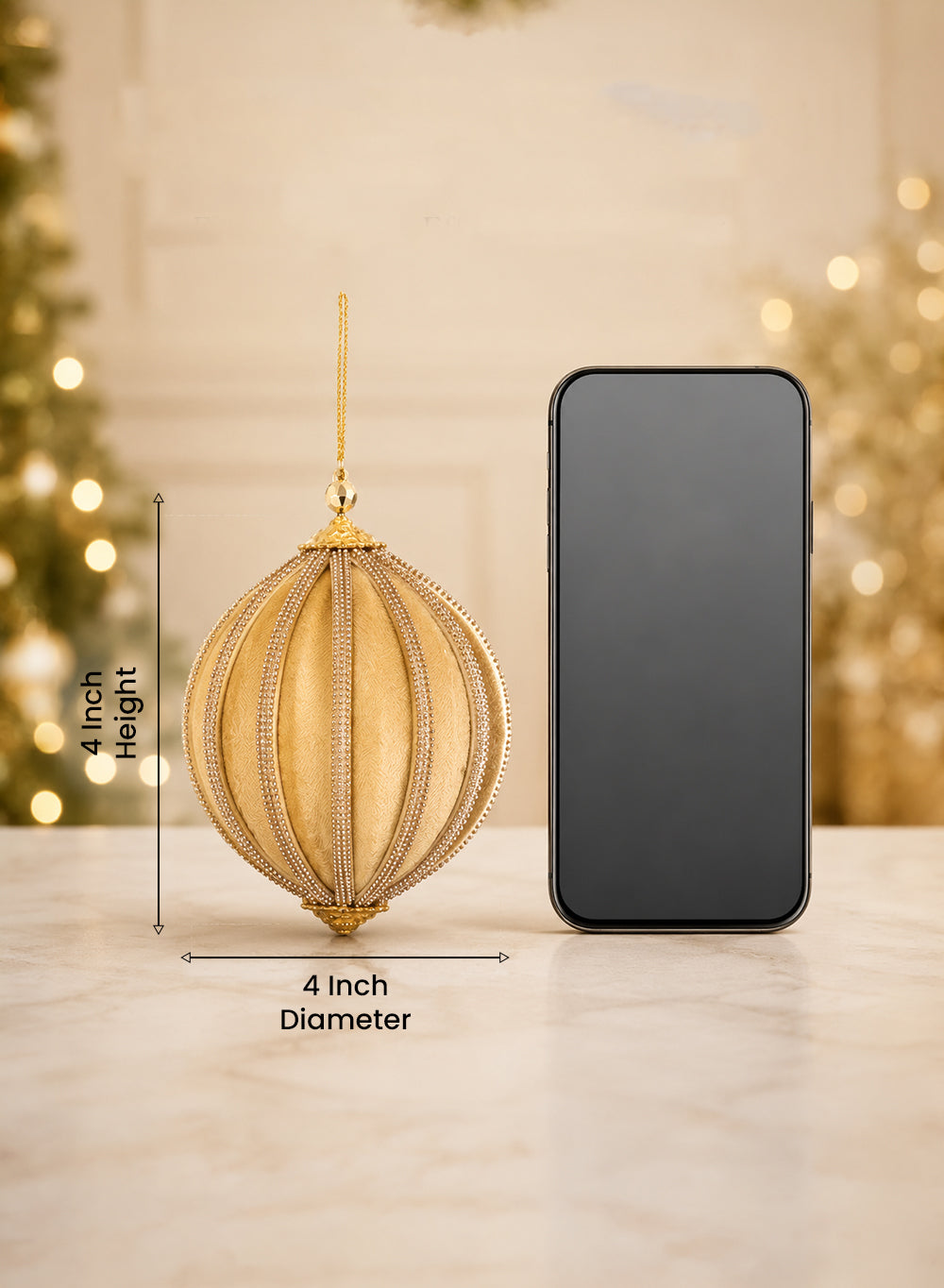 Noelle Velvet Christmas Ornaments Collection