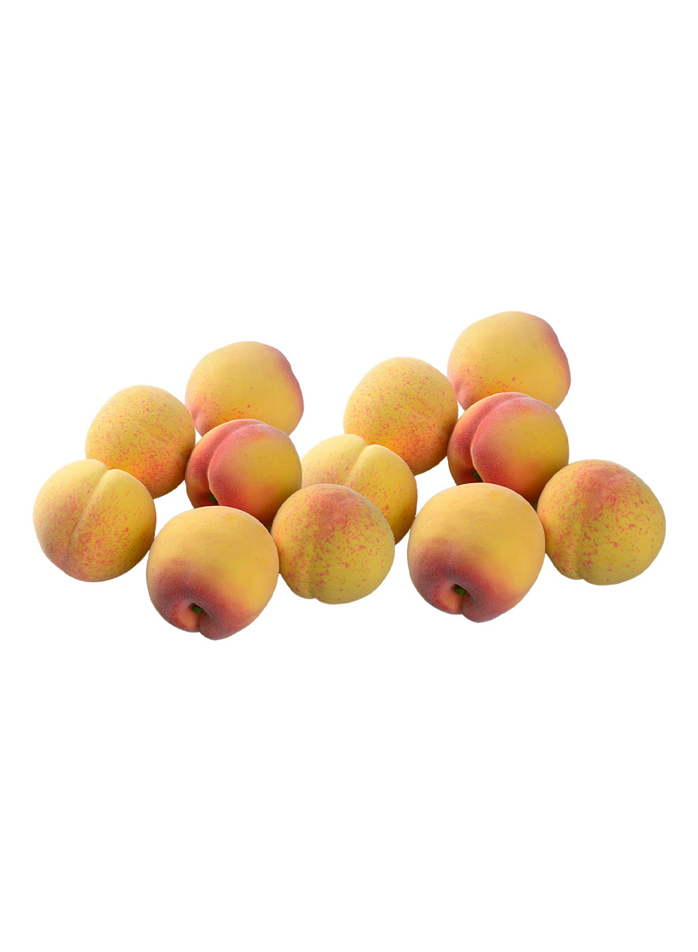 Faux Sweetblush Peach Picks, 3" Diameter & 3" Tall