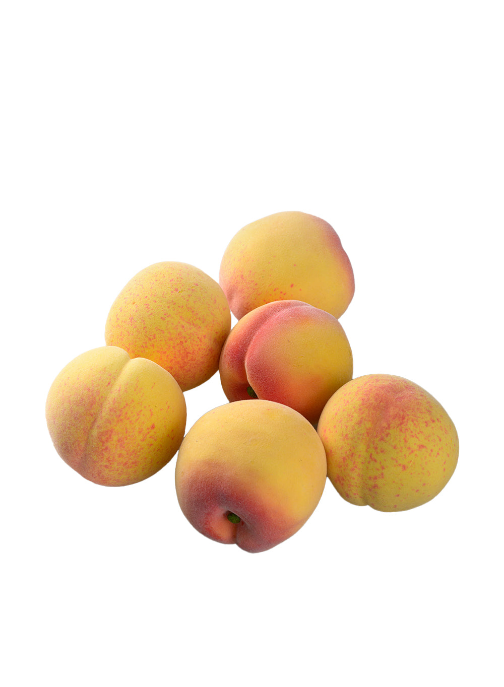 Faux Sweetblush Peach Picks, 3" Diameter & 3" Tall