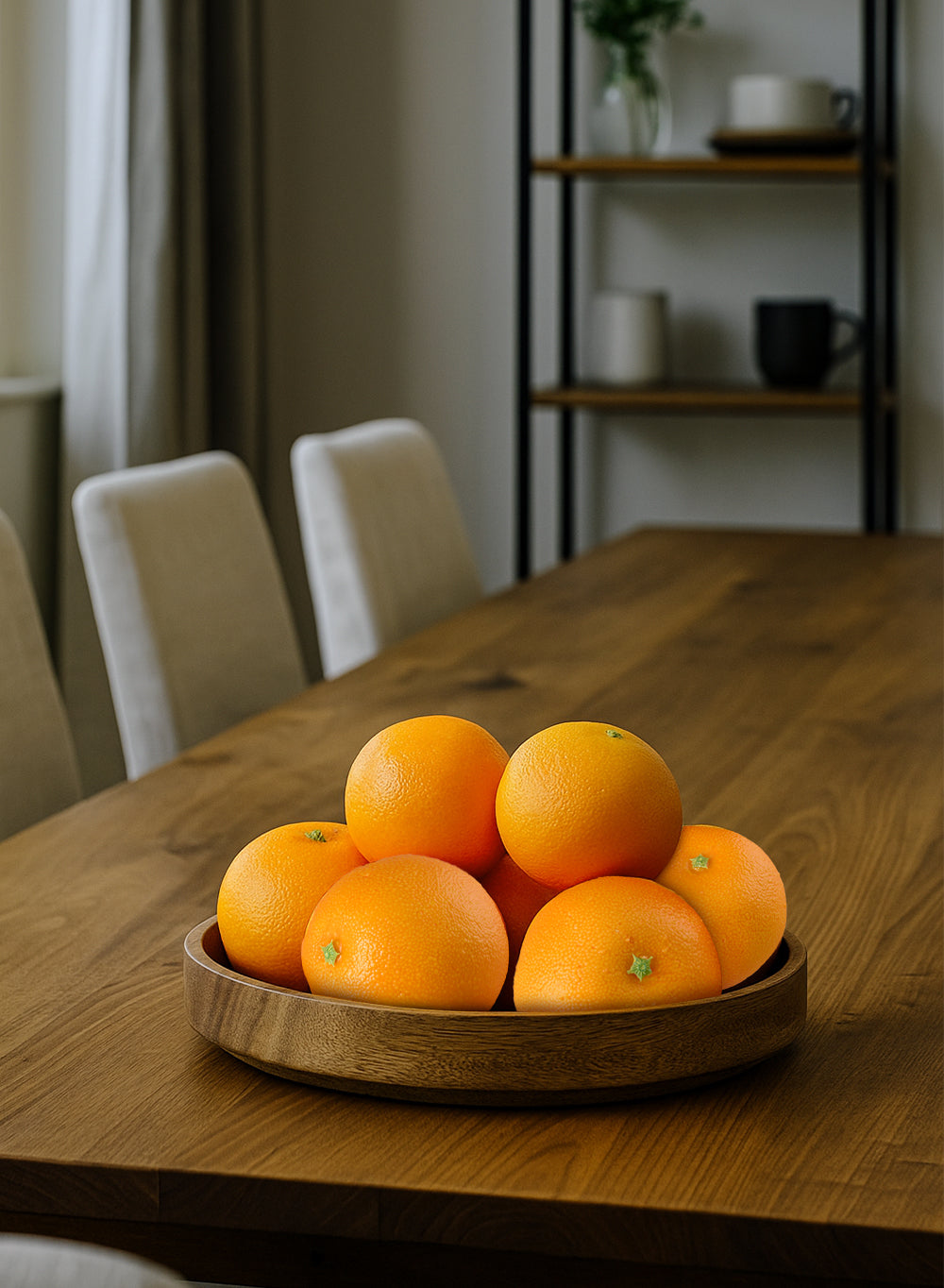 Faux Orange, 3" Diameter, Pack of 6