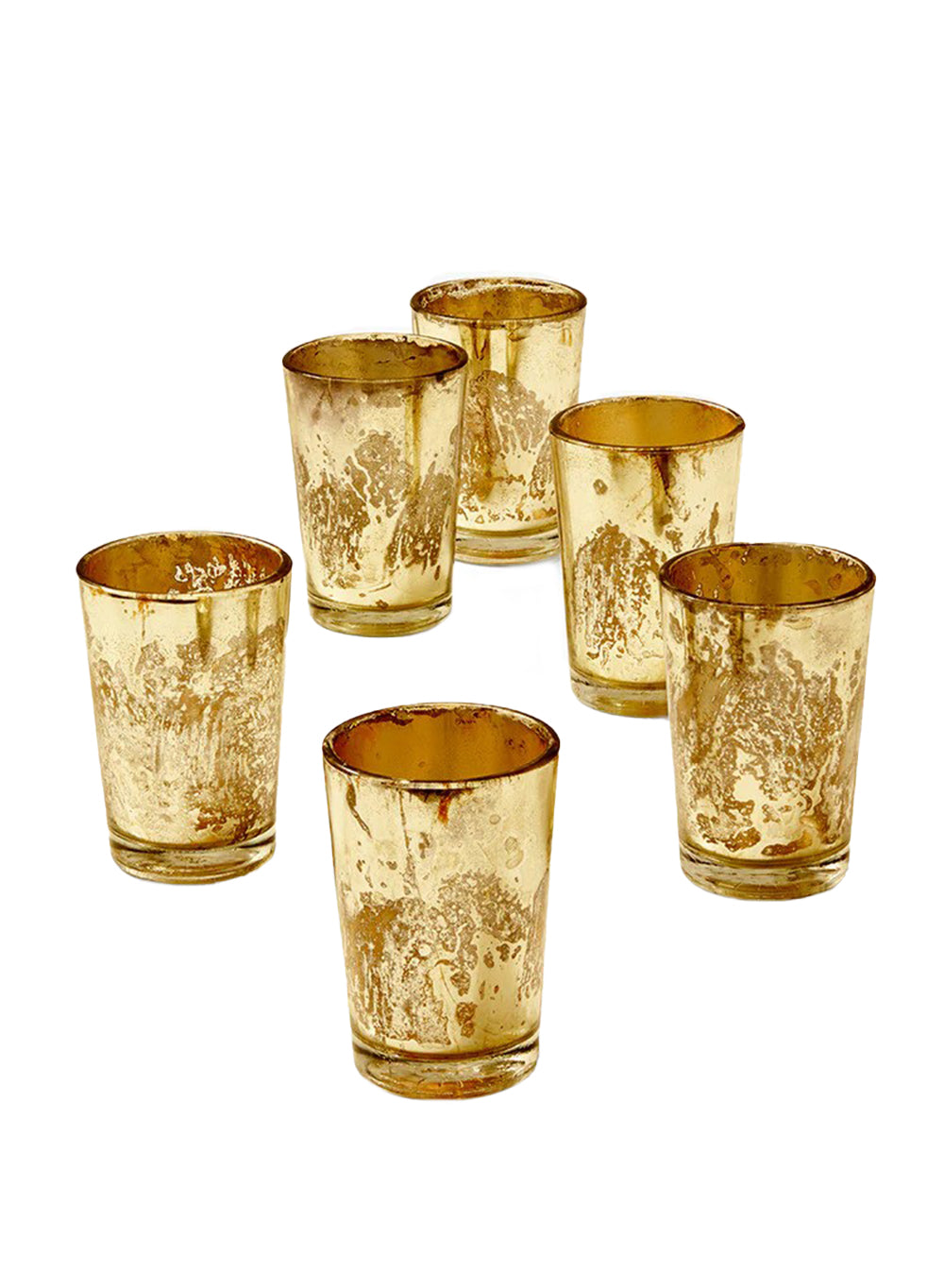 Mercury Glass Votive Holders