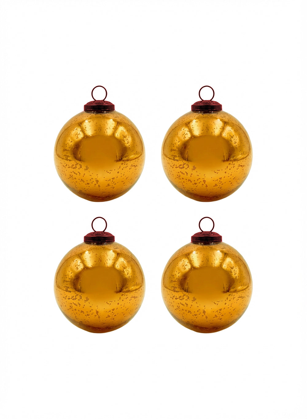 Antique Mercury Ornament Balls, Set of 4/32, in 5 Colors