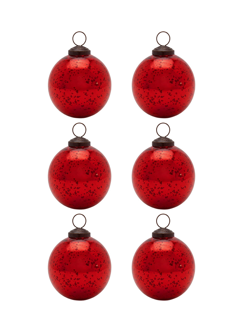 Antique Mercury Glass Balls Collection