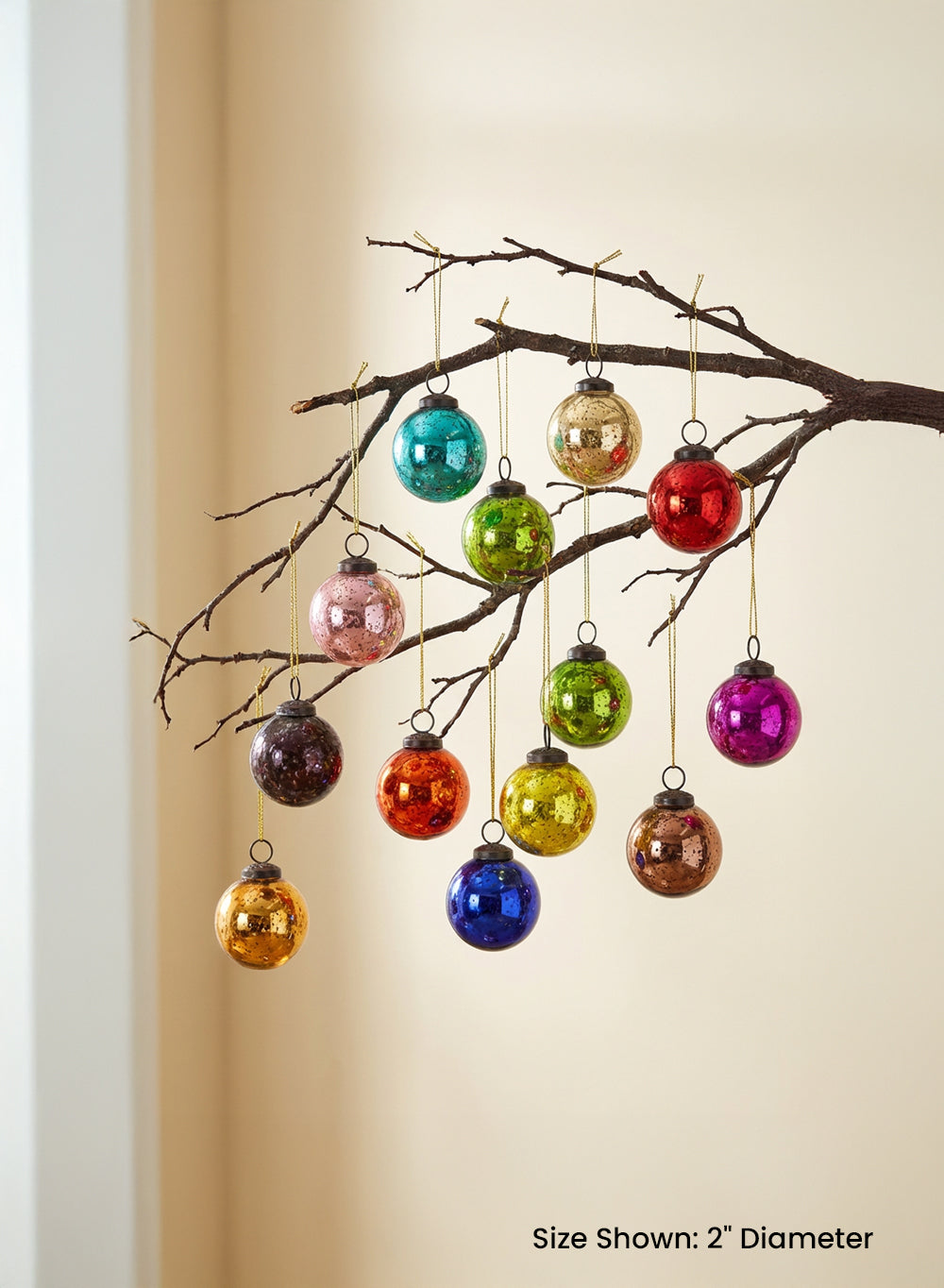 2" Decor Glass Balls, Set of 12 & 144