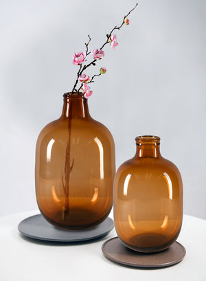 Glass Bottle Vase, in 2 Sizes