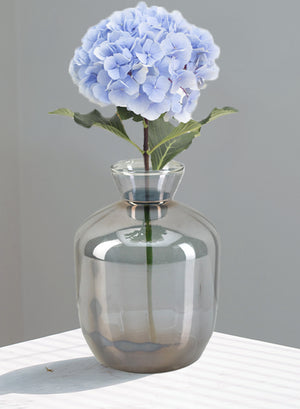 Serene Spaces Living Grey Luster Vase