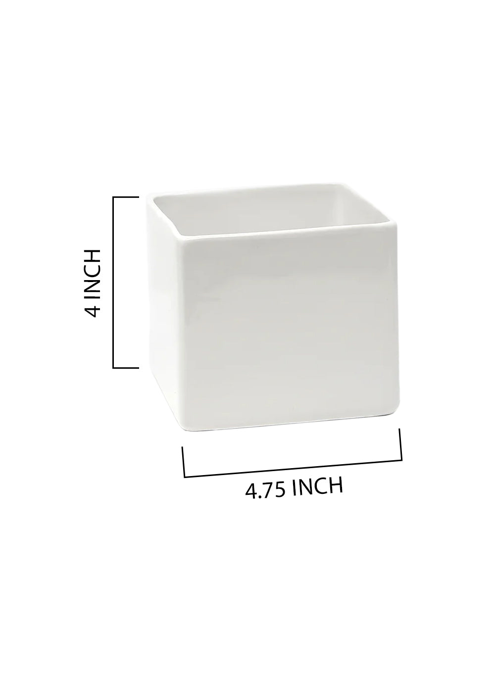 Gloss White Rectangle Vases