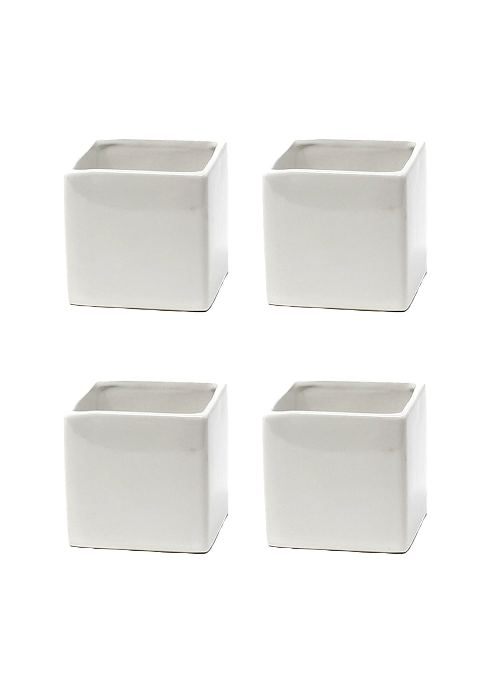 Gloss White Rectangle Vases