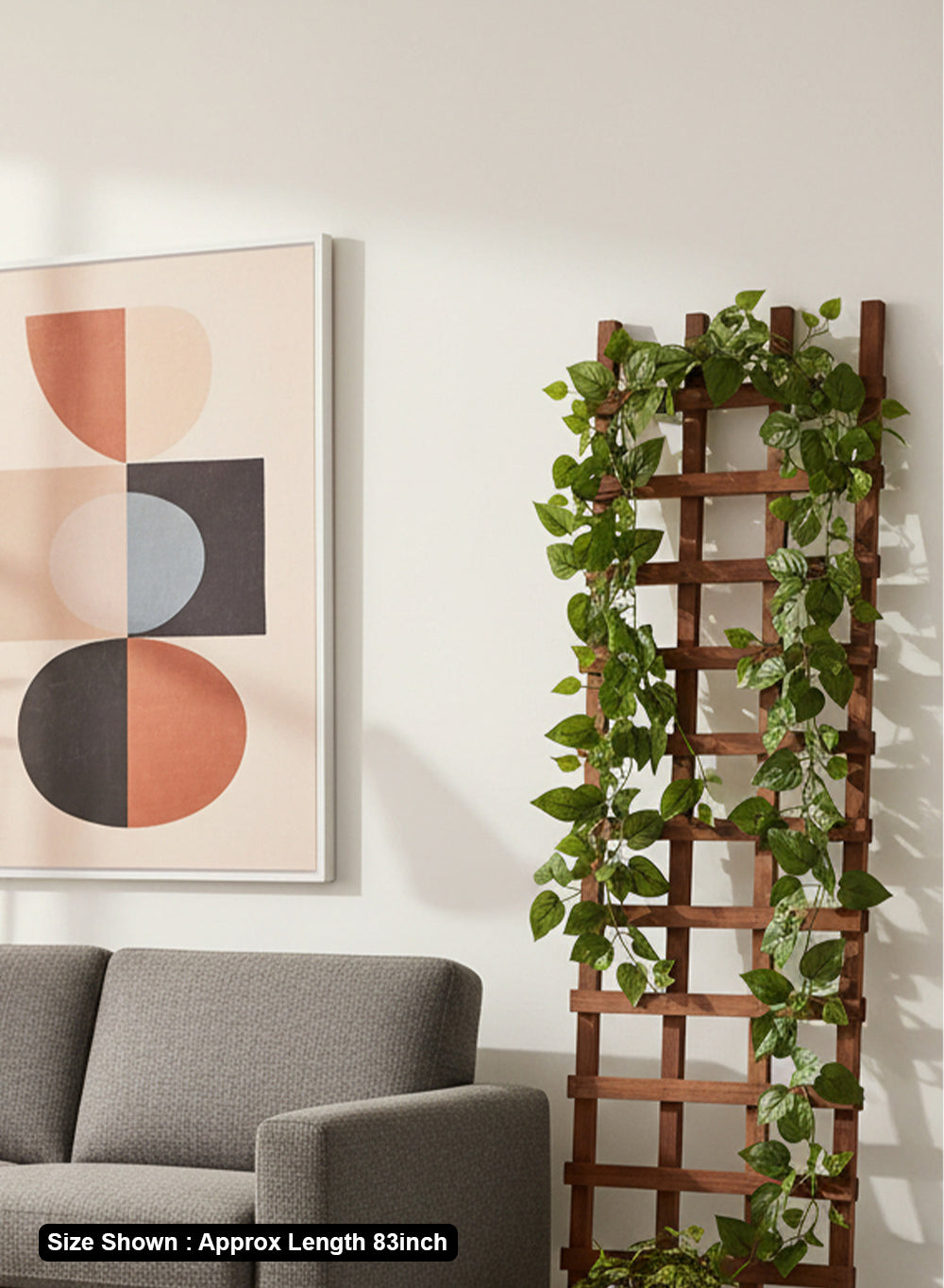 Artificial Hanging Vine Plant, 83" Long, Pack of 6