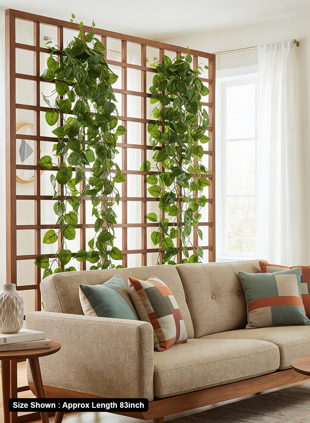 Artificial Hanging Vine Plant, 83" Long, Pack of 6