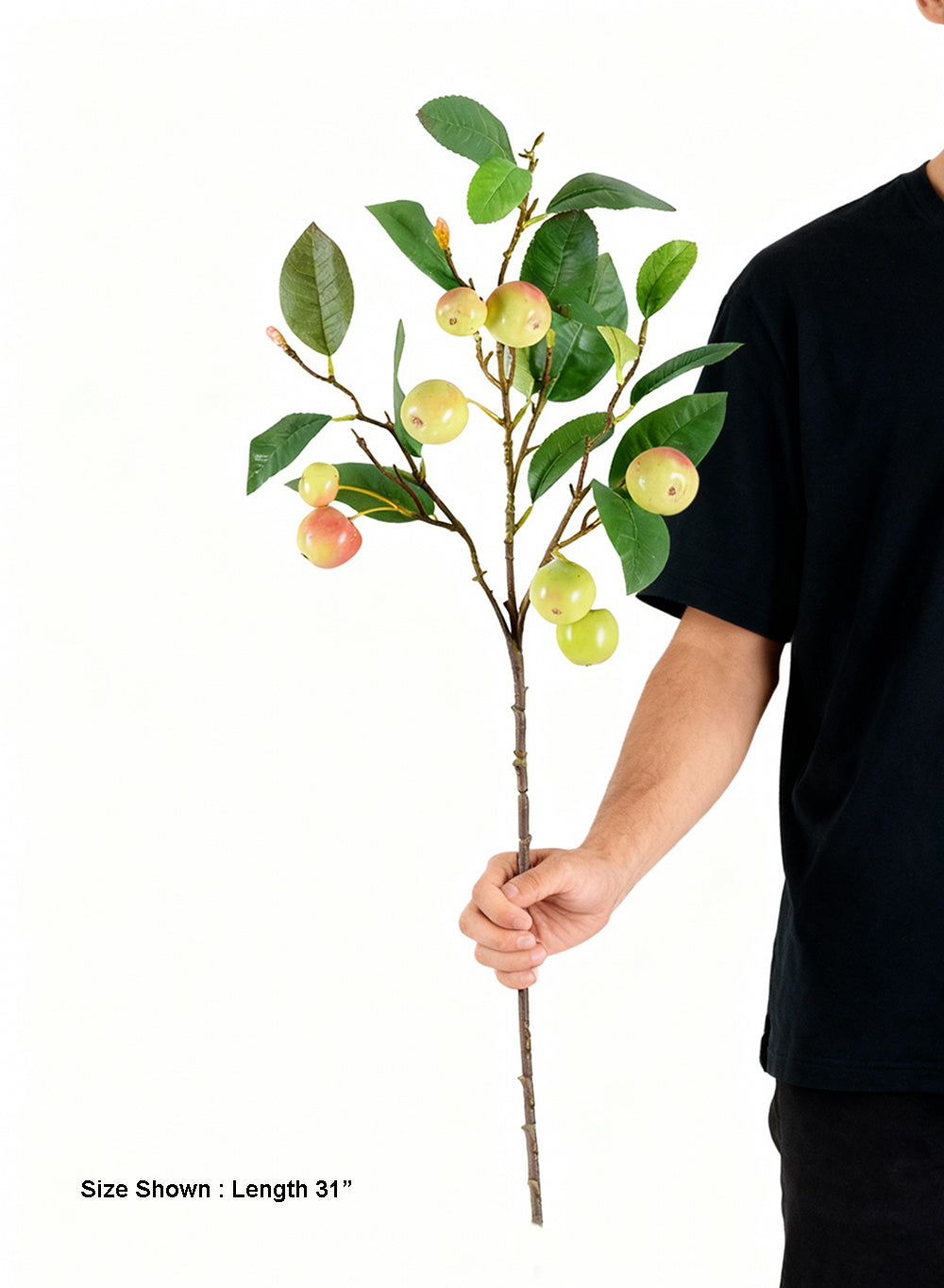 Artificial Apple Stem, 31" Long, Pack of 12