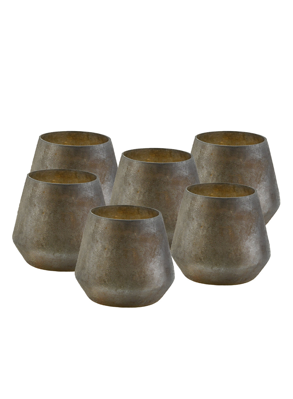 Rustic Grey Decorative Vase, In 2 Sizes