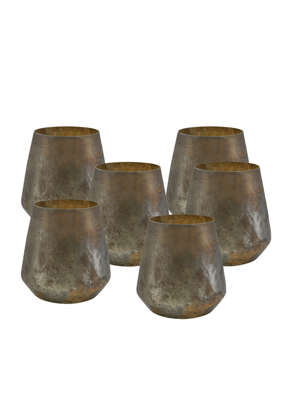 Rustic Grey Decorative Vase, In 2 Sizes