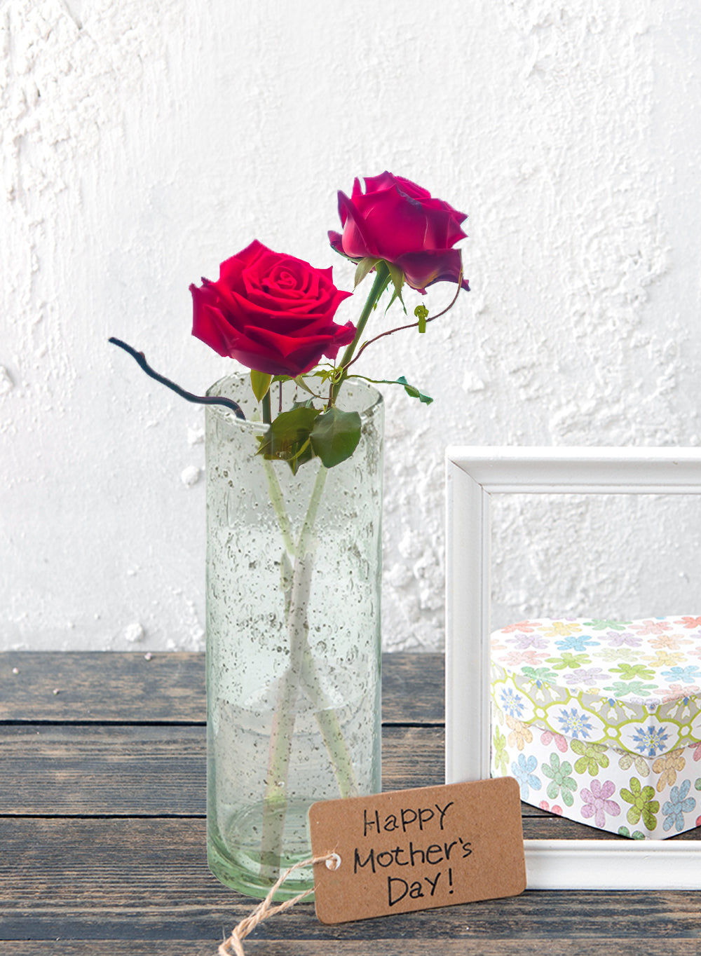 Speckled Green Glass Bud Vases, in 4 Sizes