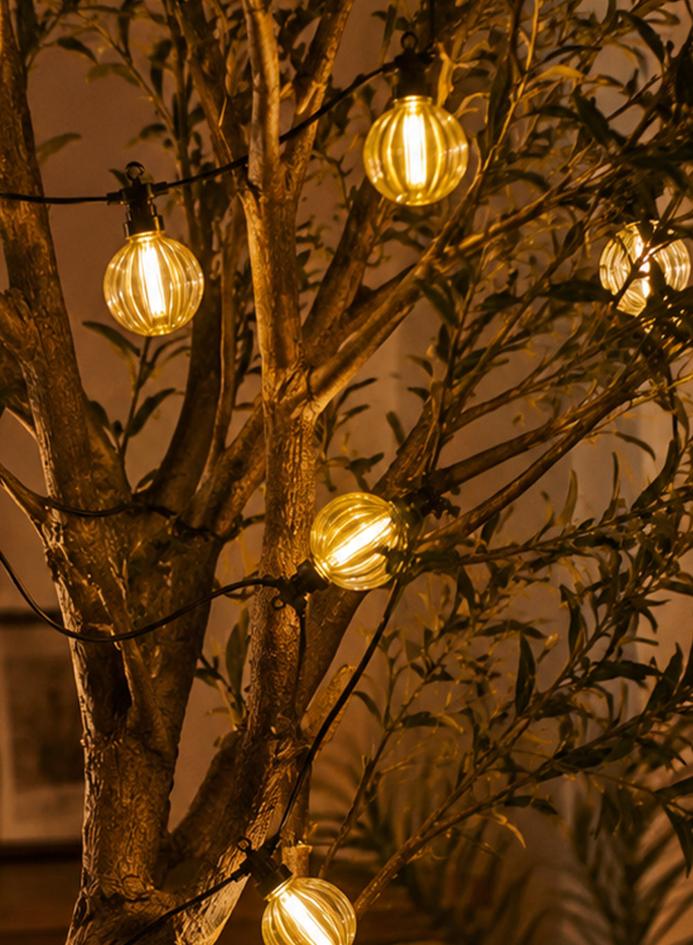 20ft LumaGlow Smoke Grey LED String Lights