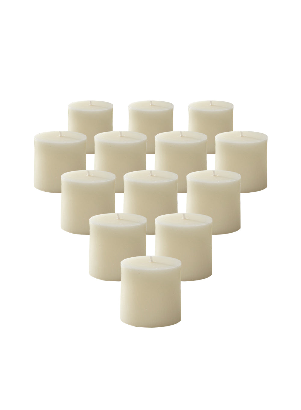 White / Ivory Votive Candle, Available in 2 Colors and Sizes