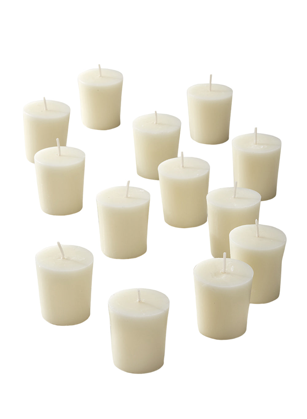 White / Ivory Votive Candle, Available in 2 Colors and Sizes