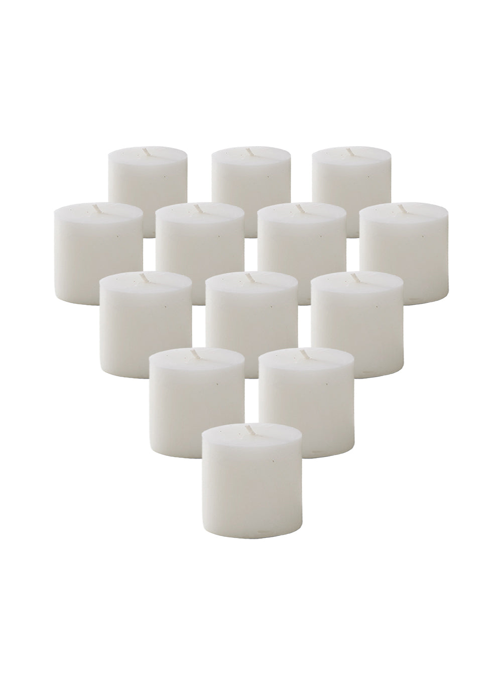 White / Ivory Votive Candle, Available in 2 Colors and Sizes