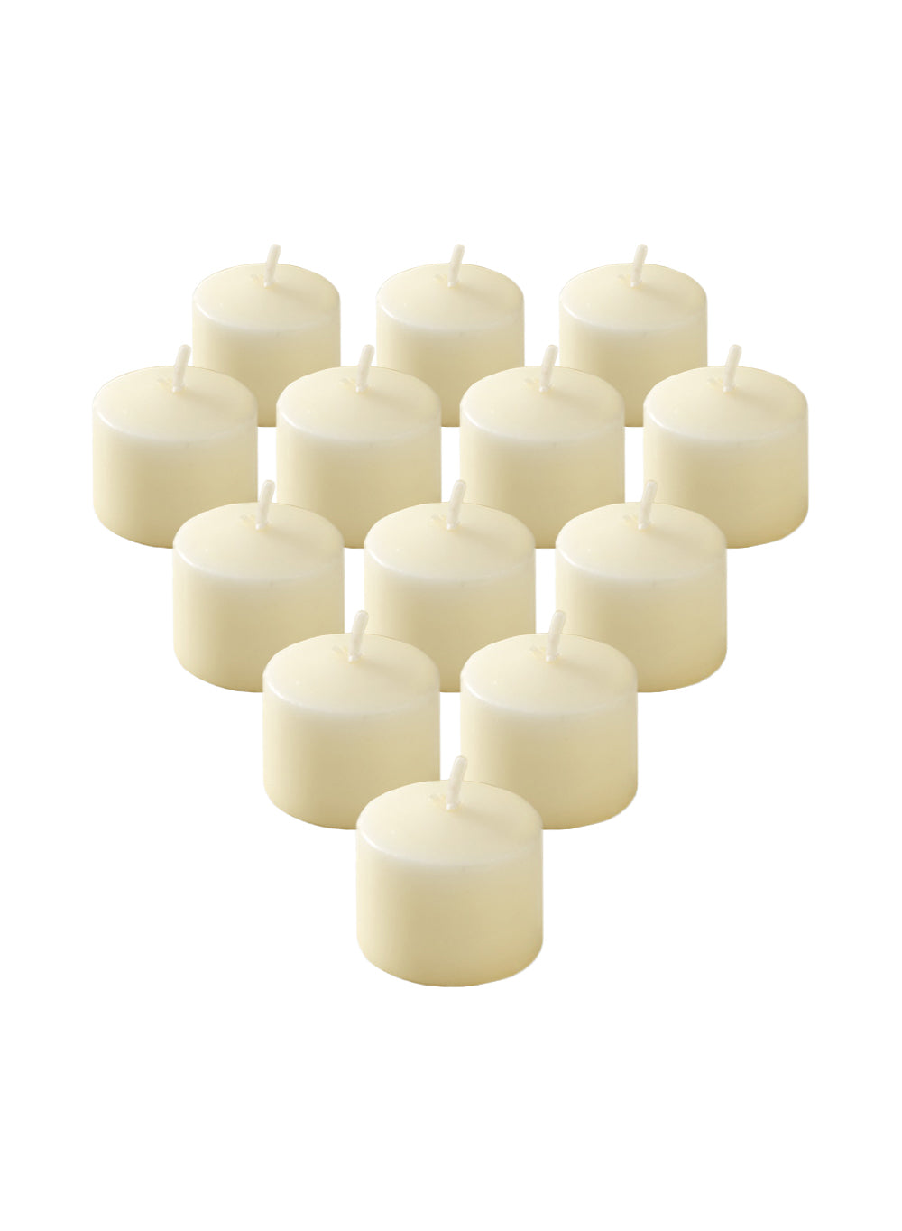 White / Ivory Votive Candle, Available in 2 Colors and Sizes