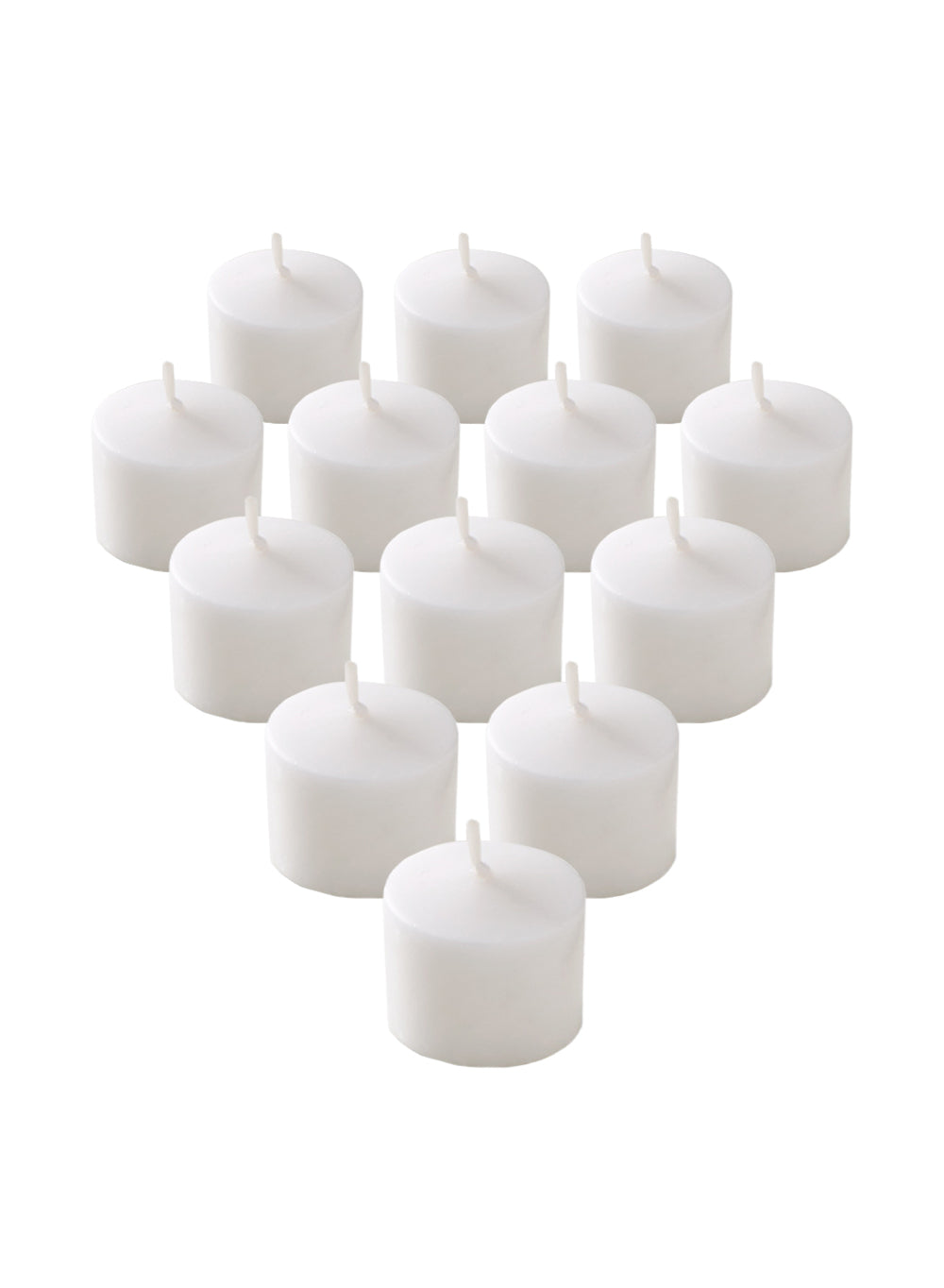 White / Ivory Votive Candle, Available in 2 Colors and Sizes