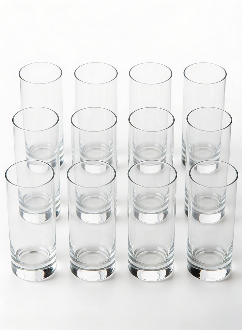 Clear Glass Cylinder Vase Collection