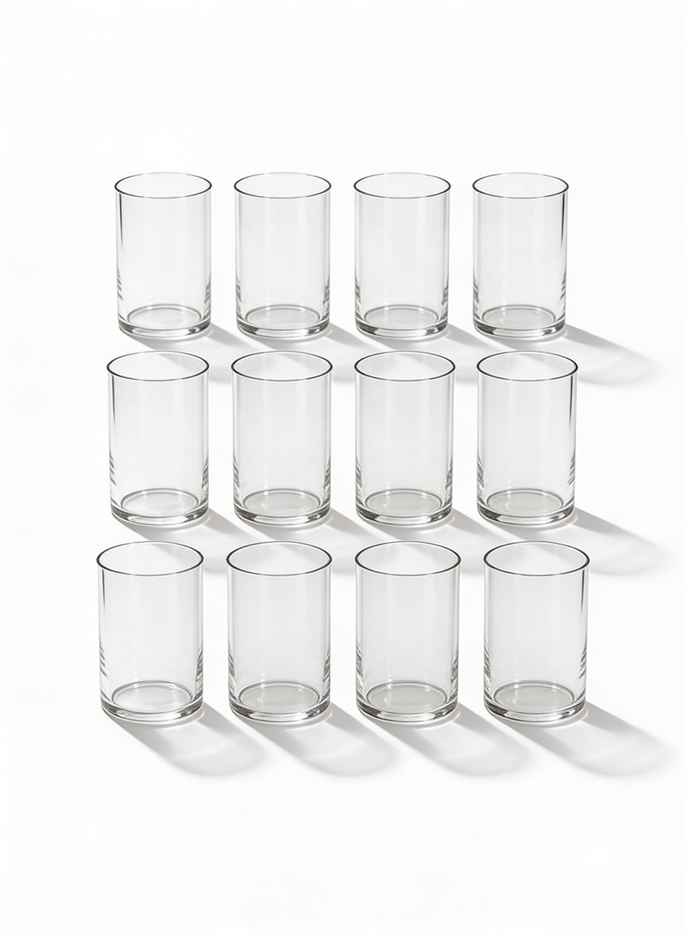 Clear Glass Cylinder Vase Collection