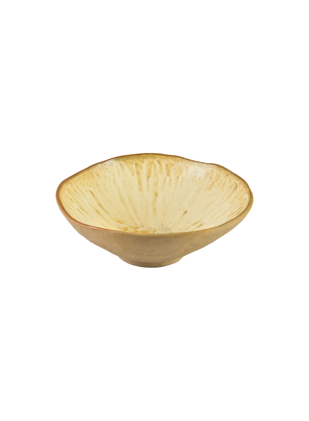 Earthy Beige Ceramic Bowl