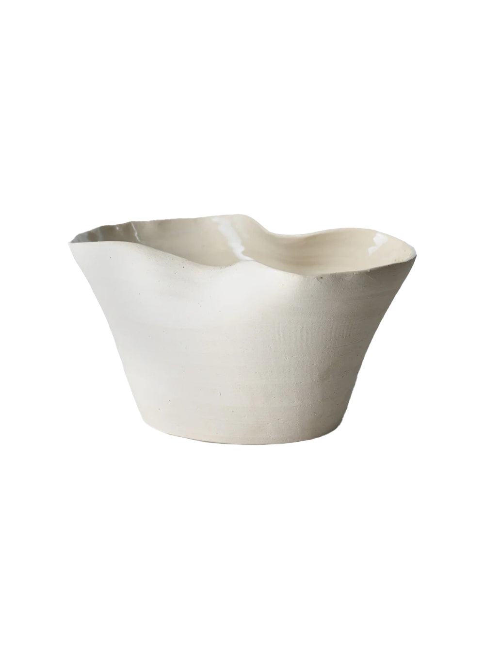 Curvia Matte Ceramic Vase Collection