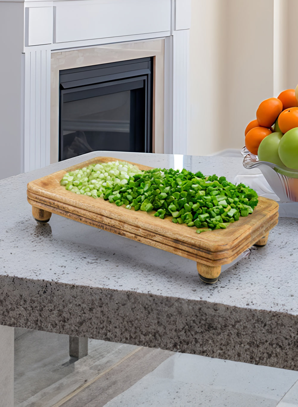 Natural Acacia Wood Tray, in 5 Shapes