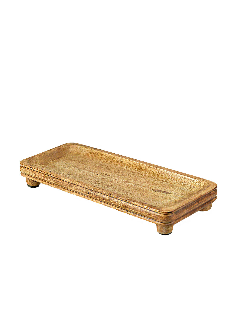 Natural Acacia Wood Tray, in 5 Shapes