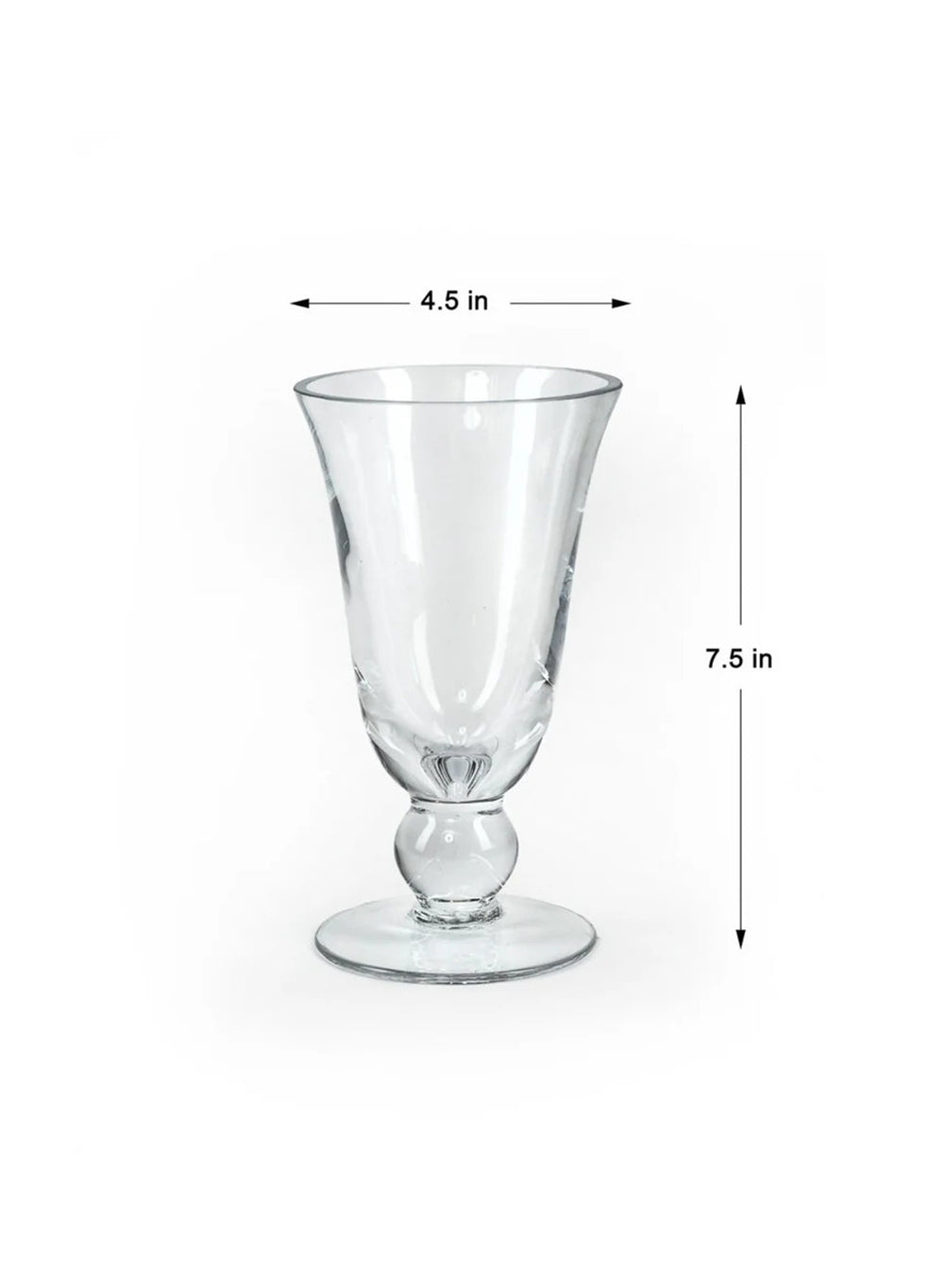 Wazon Pedestal Glass Urn Vase Collection